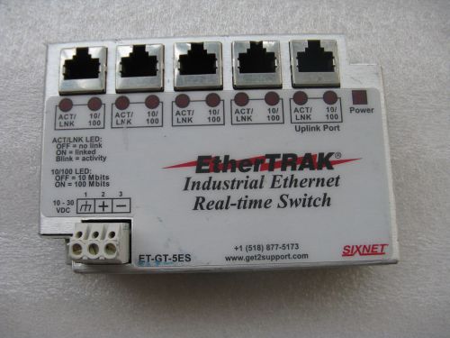 Ethertrak et-gt-5es industrial ethernet real-time switch for sale