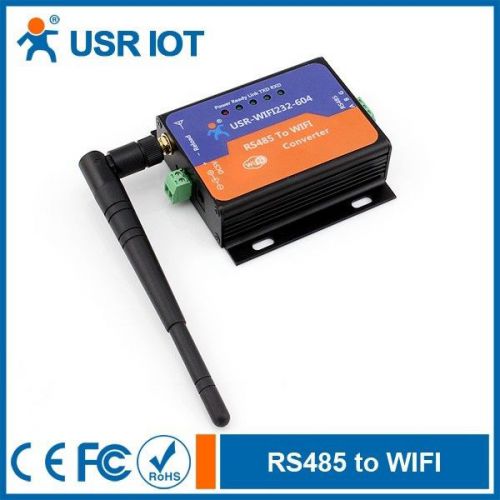 [usr-wifi232-604] serial rs485 to 802.11 b/g/n wifi converter -5pcs/lot for sale
