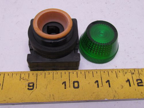 Control concepts fvlu24-60hz green indicator light lamp fvb24-3w max lot of 2 for sale