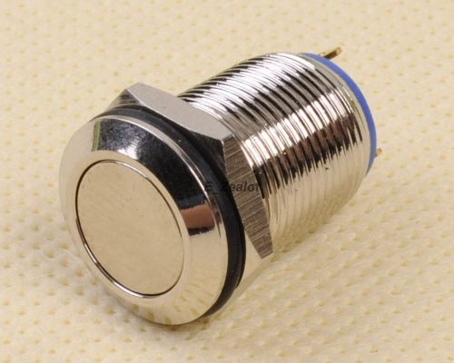 12mm Start Horn Button Momentary Stainless Steel Metal Push Button Switch