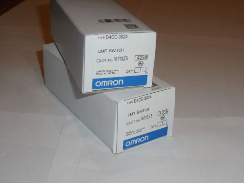 Omron D4CC-3024 - Limit Switch  --  NIB