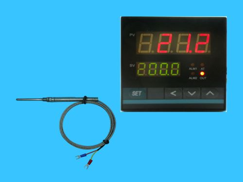 Universal PID Temperature Controller with SSR Output &amp; 2 Alarm in Fahrenheit