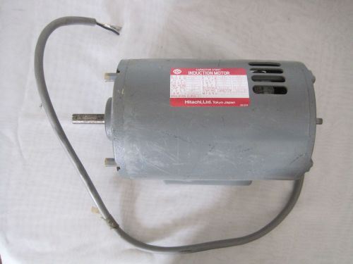 Hitachi Induction Motor 1/2 HP Capacitor Start Phase 1 R.P.M 2930/3510 Volts 230