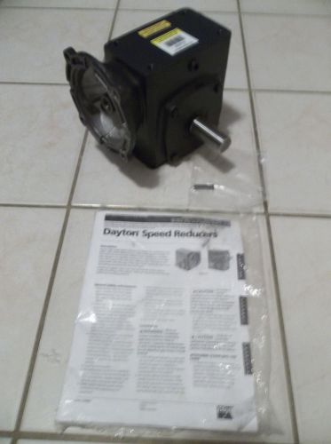 New Dayton Speed Reducer model no. 4RP33  Ratio 15-1, Torque Output  686 lbs in