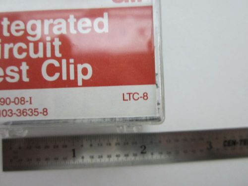 3M LTC-8 8 PINS IC TEST CLIP RF MICROWAVE FREQUENCY AS IS BIN#G9