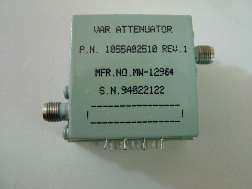RF  ATTENUATOR   ELECTRONIC   CONTROLLED   VAR   MW-12964