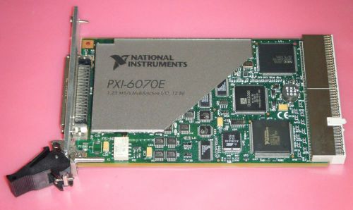 *Tested* National Instruments NI PXI-6070E Multifunction DAQ for PXI