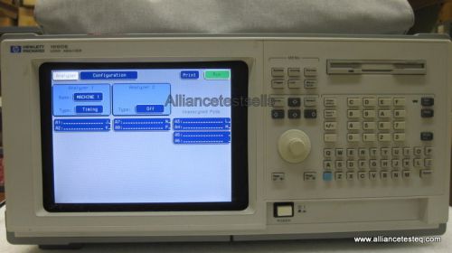 1660e, agilent, 136-channel timing logic analyzer, 6 month warranty! for sale