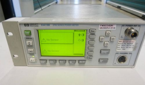 HP/Agilent   E4418B EPM Single Channel Power Meter