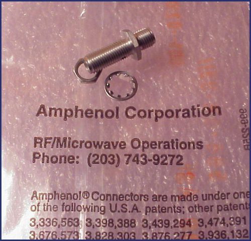 10 Amphenol SMA female to female - bulkhead connectors