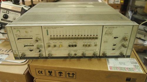 HP Agilent 8080A 8083A 8084A Rate Word Generator Signal Amplifier System 300MHZ