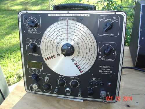Precision signal sweep generator e-400 with rf marker outputs for sale