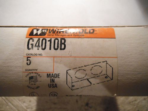 Wiremold G4010B END FITTING - Pack of 5 - NEW