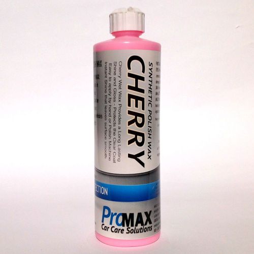 16 oz . Synthetic Cherry Polish Wet Wax  - Promax Car Care Solutions