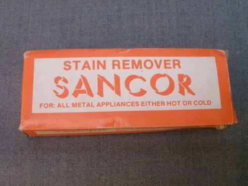 SANCOR STAIN ALL METAL REMOVER BOXED