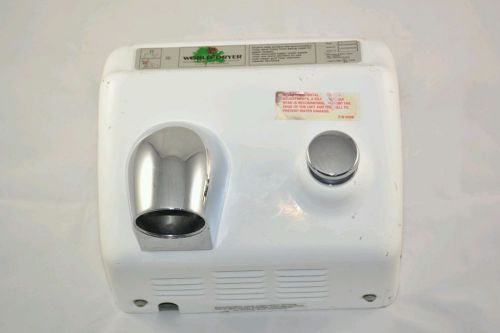 WORLD DRYER Model DA Wall Hand Dryer Push Button