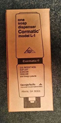 Cormatic Model L1 Soap Dispenser