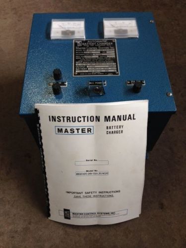 24 Volt Automatic Battery Charger by Master Control Systems MCSI
