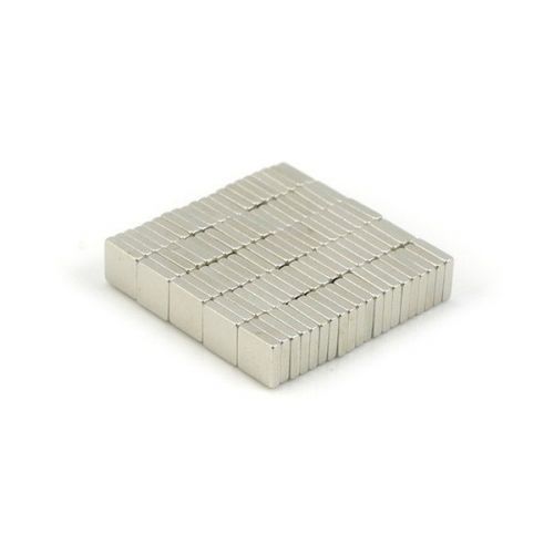 100pcs 6x6x1mm Block Neodymium Refrigerator Fridge Magnets Rare Earth Craft N35