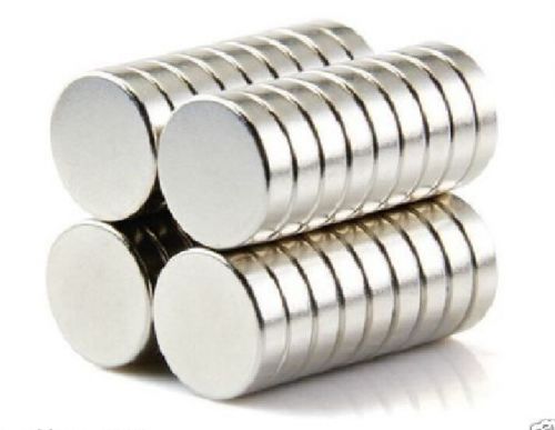 100pcs 12mm X 3mm Neodymium Disc Super Strong Rare Earth N35 Fridge Magnets