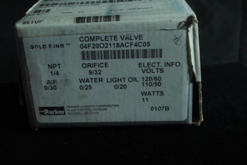 Complete valve Parker 04f20o2118acf4c05