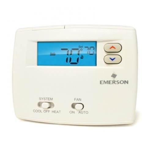 White-rodgers 1f86-0244 non-programmable thermostat for sale