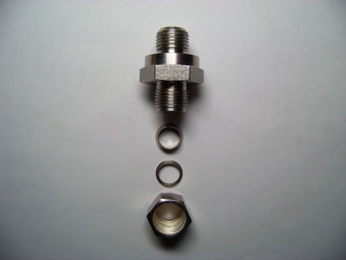 Swagelok SS-600-1-4-OR, 3/8&#034; Tube x 1/4&#034; Male O-Seal NPT Connector Auction