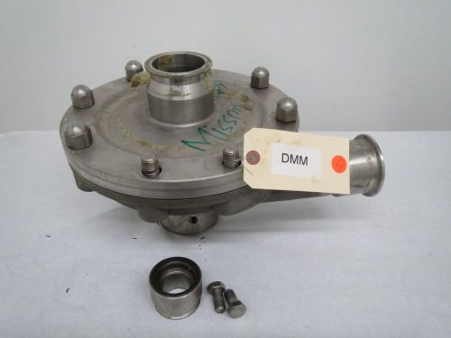 Tri clover cnm 4779 2-1/2x2-1/2in centrifugal pump casing b319846 for sale