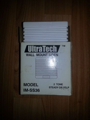 UltraTech wall mount siren