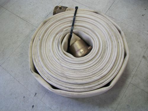 UNDERWRITERS LABORATORIES C55890 2 1/2&#034; X 50&#039; RUBBER LINED FIRE HOSE NEW