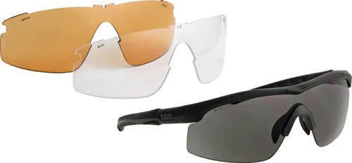 5.11 tactical ftl52022 sunglasses raid 3 lens eyewear matte black grilamid tr for sale