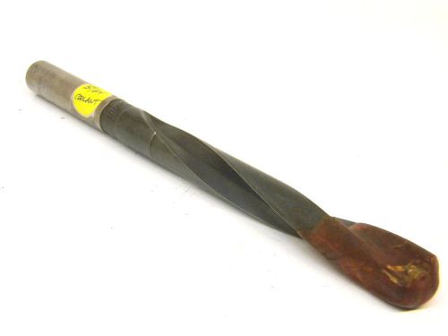 Resharpened cleveland cleforge usa 39/64&#034; straight shank coolant drill .6094&#034; for sale