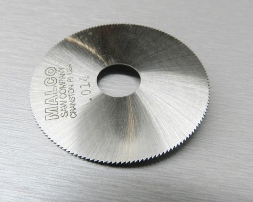 Malco saw blade jewelers slotting saws 2&#034; high speed circular saw blades 0.014&#034; for sale