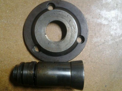 Hardinge C16-to-5C collet adapter  and plate