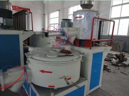 Pvc/abs hot/cooling mixer - pipe extrusion or injection molding machine for sale