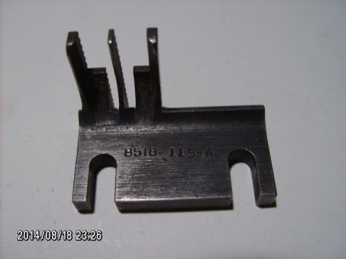 8518-115A feed dog for antique Wilcox Gibbs METROPOLITAN sewing machine