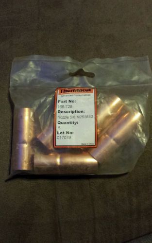 5 thermacut, miller, hobart, lincoln mig welding nozzles, 169-726