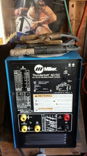 Miller thunderbolt ac/dc welder with cables for sale
