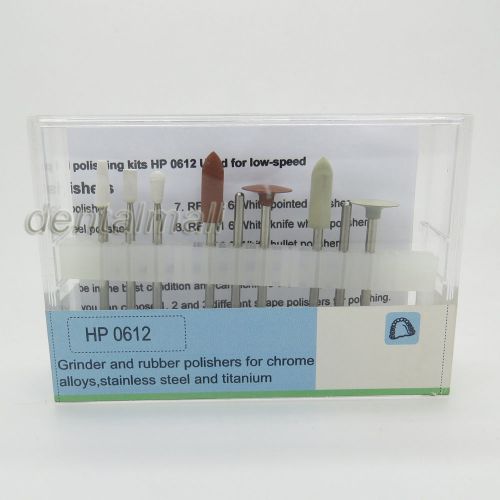 Dental metal crown and steel base finishing and polishing kits hp 0612 for sale