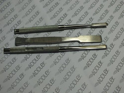 Dental Chesesl Assorted Size set of 3 ADDLER German Stainess Rust Proof Warranty