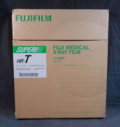 Fuji Medical X-Ray Film 100NIF 30x35 - 100 pack - 47410 12871 - 07/2015