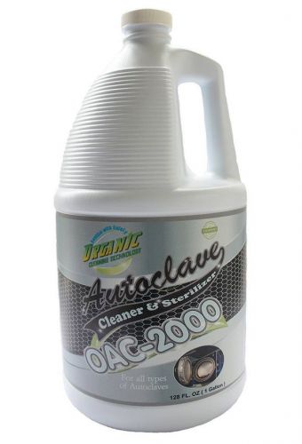 Organic Autoclave Cleaner &amp; Sterilizer 1 Gallon Bottle