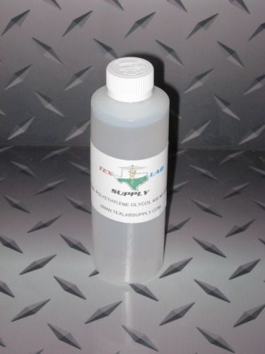 Tex Lab Supply250 mL POLYETHYLENE GLYCOL - 400 PEG NF GRADE - Sterile