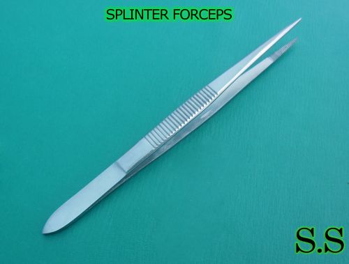 6 Splinter Forceps EMS Medical EMT 4.5&#034; Excellent Qual