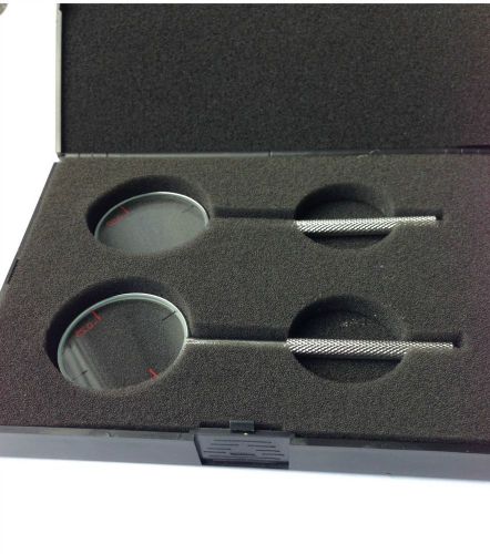 Optometry Equipment Cross Cylinder Lenses (0.25 &amp; 0.5)