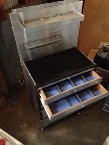 SMR ENT Treatment Cabinet Stainless with Drawers on Wheels NICE Condition