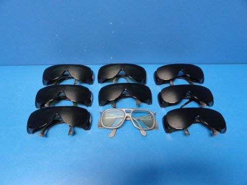 ESC Sharplan Lumenis Uvex Laser Eye Protective Glasses / Gear (Lot of 9)