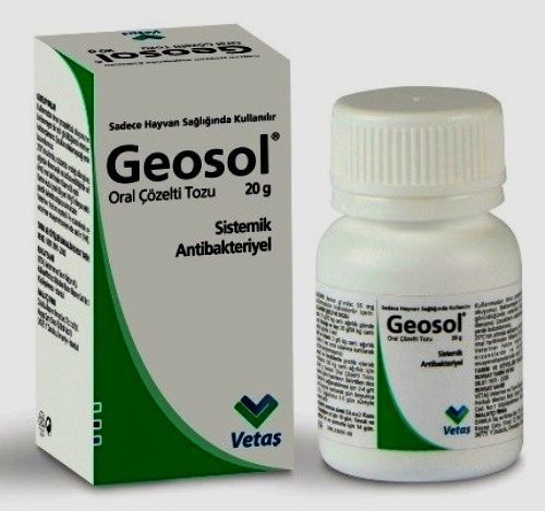 ANTIBACTERIAL GEOSOL Powder for Oral Solution Oxytetracycline hydrochloride