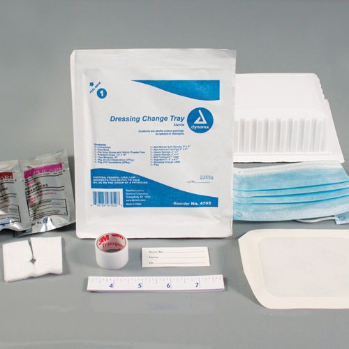 Dressing change trays, sterile - for sale
