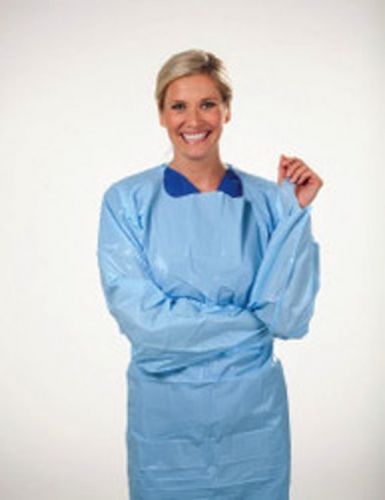 75 Surgical Medical Lab Non-Sterile Personal Protective Gown Open Back Universal